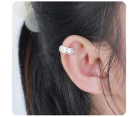 Beautiful Designed CZ Crystal Silver Ear Cuff EC-1460